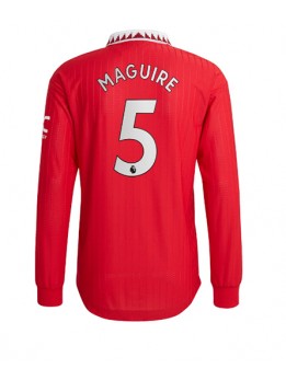 Manchester United Harry Maguire #5 Heimtrikot 2022-23 Langarm